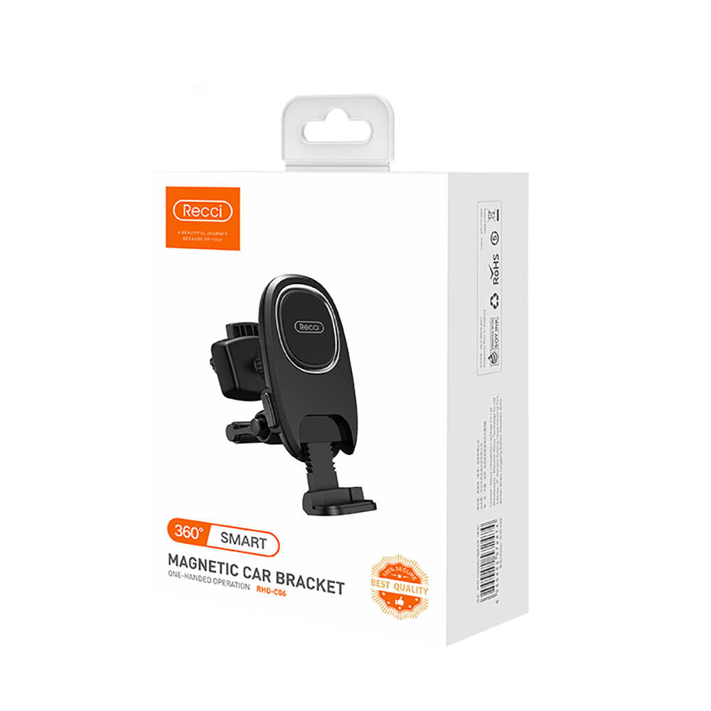 Recci RHO-C06 Magnetik Alt Destek Kolu Tasarımlı Araç Telefon Tutucu - 5 Recci RHO-C06 Magnetik Alt Destek Kolu Tasarımlı Araç Telefon Tutucu - 5